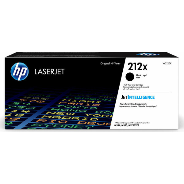 HP 212X Γνήσιο Toner Laser Εκτυπωτή Μαύρο High Yield 13000 Σελίδων W2120X