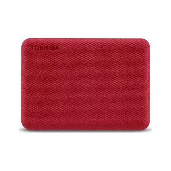 Toshiba Canvio Advance 2020 USB 3.2 Εξωτερικός HDD 2TB 2.5 Κόκκινο