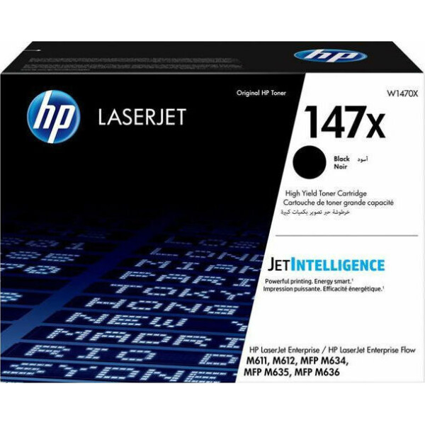 HP 147X Γνήσιο Toner Laser Εκτυπωτή Μαύρο High Yield 25200 Σελίδων W1470X