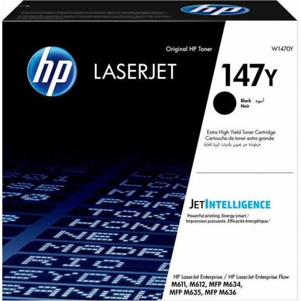 HP 147Y Γνήσιο Toner Laser Εκτυπωτή Μαύρο High Yield 42000 Σελίδων W1470Y