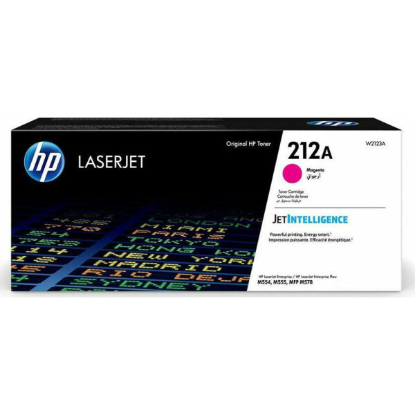 HP 212A Γνήσιο Toner Laser Εκτυπωτή Ματζέντα 4500 Σελίδων W2123A