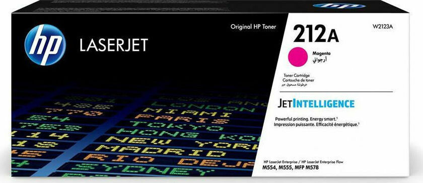 HP 212A Γνήσιο Toner Laser Εκτυπωτή Ματζέντα 4500 Σελίδων W2123A
