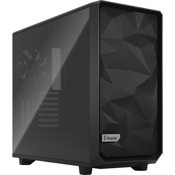 Fractal Design Meshify 2 Light Tempered Glass Gaming Midi Tower Κουτί Υπολογιστή με Πλαϊνό Παράθυρο Μαύρο