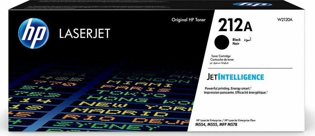 HP 212A Γνήσιο Toner Laser Εκτυπωτή Μαύρο 5500 Σελίδων W2120A