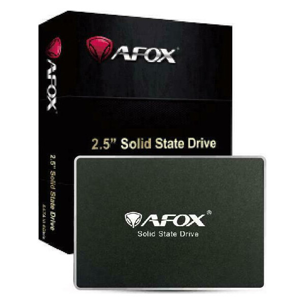 Afox QLC SSD 480GB τύπου 2.5 με σύνδεση SATA III SD250-480GQN
