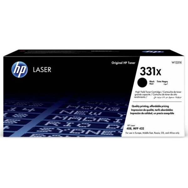 HP 331X Γνήσιο Toner Laser Εκτυπωτή Μαύρο High Capacity 15000 Σελίδων W1331X