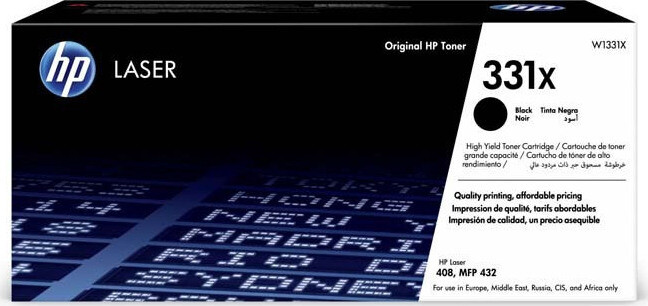 HP 331X Γνήσιο Toner Laser Εκτυπωτή Μαύρο High Capacity 15000 Σελίδων W1331X