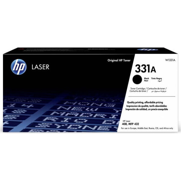 HP 331A Γνήσιο Toner Laser Εκτυπωτή Μαύρο 5000 Σελίδων W1331A