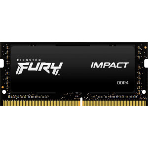 Kingston Fury Impact DDR4 με Module 1x8GB και Ταχύτητα 3200 για Laptop Κωδικός KF432S20IB/8