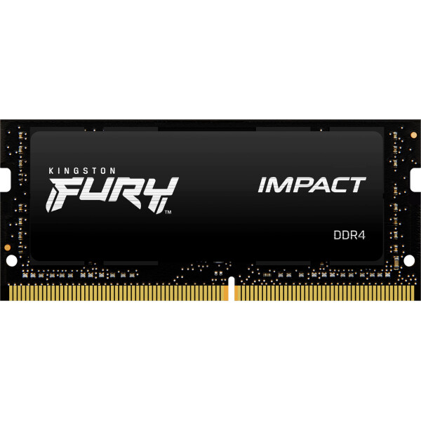 Kingston Fury Impact DDR4 με Module 1x8GB και Ταχύτητα 3200 για Laptop Κωδικός KF432S20IB/8