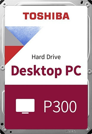 Toshiba P300 2TB HDD Σκληρός Δίσκος 3.5 SATA III 5400rpm με 128MB Cache για Desktop Bulk Κωδικός HDWD220UZSVA