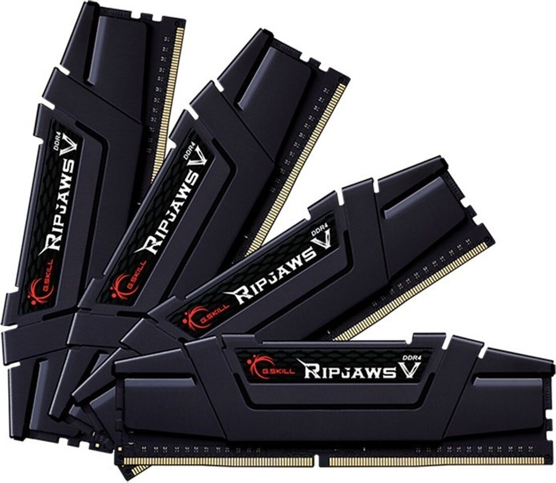 G.Skill Ripjaws V DDR4 128GB RAM με 4x32GB Modules και Ταχύτητα 3600 για Desktop Κωδικός F4-3600C18Q-128GVK