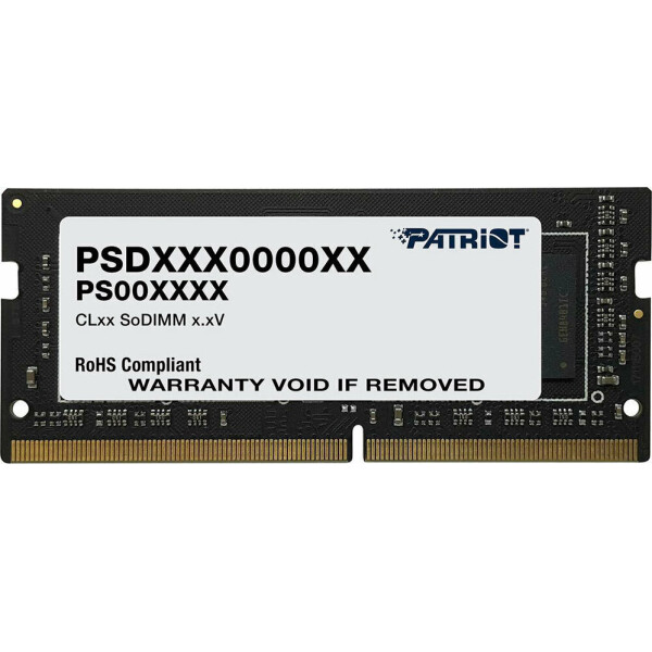 Patriot Signature Line DDR4 με Module 1x8GB και Ταχύτητα 3200 για Laptop Κωδικός PSD48G320081S