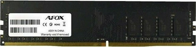 Afox DDR4 με Module 1x8GB και Ταχύτητα 2400 για Desktop Κωδικός AFLD48EH1P