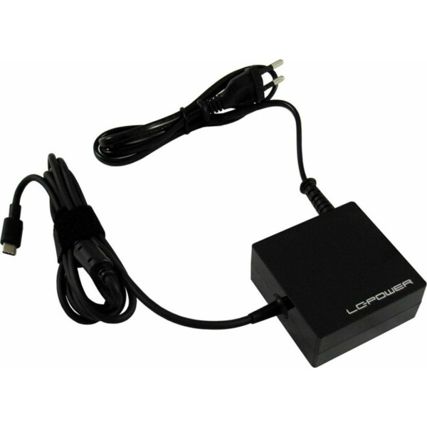 LC-Power USB-C Universal Φορτιστής Laptop 90W με Αντάπτορα Τροφοδοσίας Κωδικός LC-NB-PRO-90-C