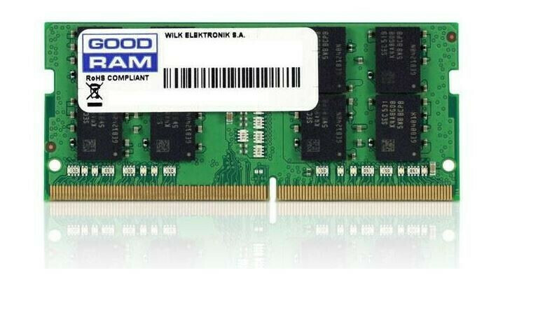 GoodRAM DDR4 με Module 1x8GB και Ταχύτητα 2400 για Laptop Κωδικός GR2400S464L17S/8G