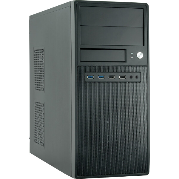 Chieftec CG-04B-OP Midi Tower Κουτί Υπολογιστή Μαύρο