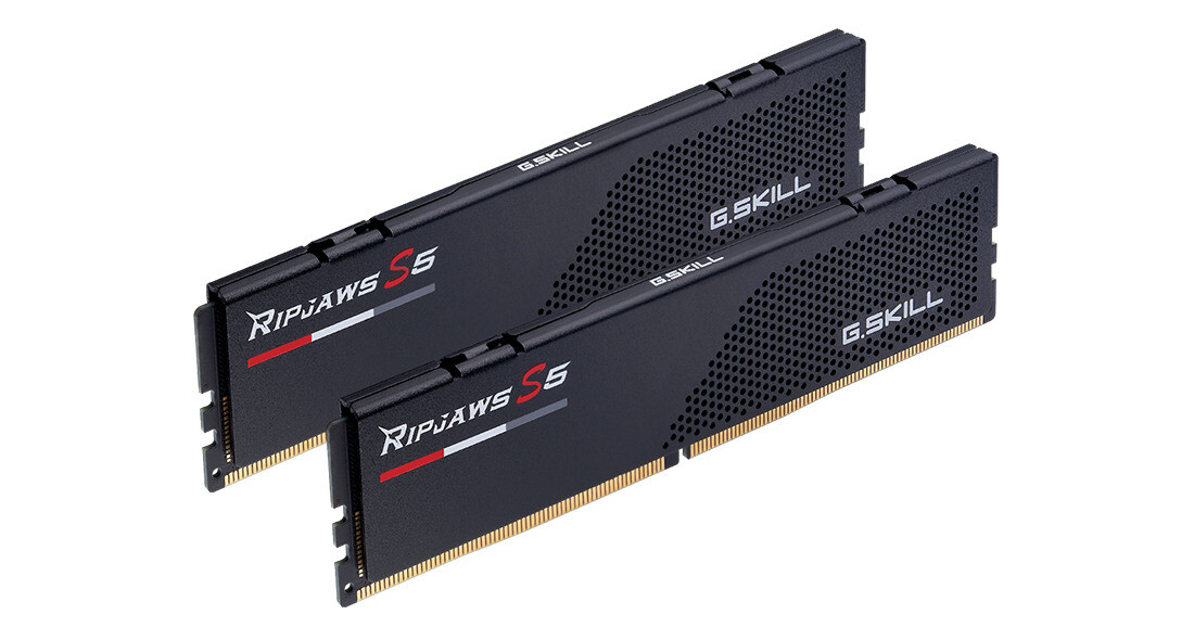 G.Skill Ripjaws S5 DDR5 32GB RAM με 2x16GB Modules για Desktop Κωδικός F5-5600J4040C16GX2-RS5K