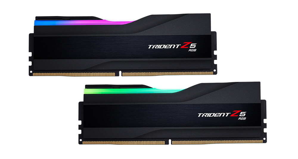 G.Skill Trident Z5 RGB DDR5 32GB RAM με 2x16GB Modules και Ταχύτητα 6000 για Desktop Κωδικός F5-6000J3636F16GX2-TZ5RK