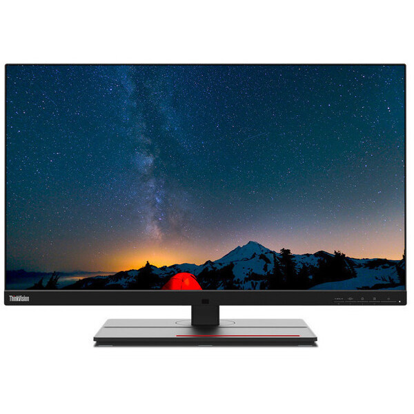 Lenovo ThinkVision P27u-20 IPS Monitor 27 4K 3840x2160 με Χρόνο Απόκρισης 4ms GTG