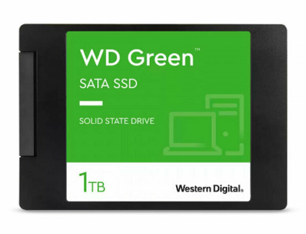 Western Digital Green SSD 1TB τύπου 2.5 με σύνδεση SATA III WDS100T3G0A