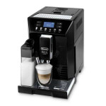 DeLonghi Eletta Αυτόματη Μηχανή Espresso 1450W Πίεσης 15bar για Cappuccino με Μύλο Άλεσης Μαύρη