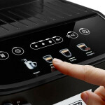 DeLonghi Magnifica Evo Αυτόματη Μηχανή Espresso 1450W Πίεσης 15bar με Μύλο Άλεσης Μαύρη