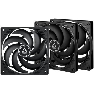 Arctic P12 Slim PWM PST Case Fan 120mm 2100rpm / 42.10cfm Χωρίς Led Φωτισμό και Σύνδεση 4-Pin 3τμχ