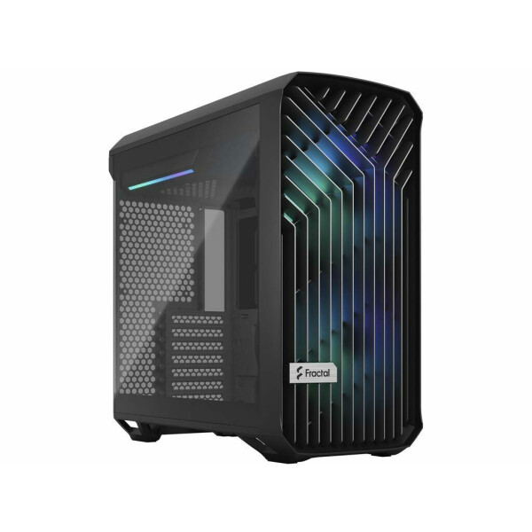 Fractal Design Torrent Compact RGB TG Light Tint Gaming Midi Tower Κουτί Υπολογιστή με Πλαϊνό Παράθυρο Γκρι