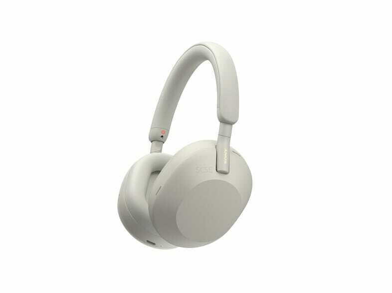 Sony WH-1000XM5 Ασύρματα / Ενσύρματα Over Ear Ακουστικά με 30 ώρες Λειτουργίας και Quick Charge Ασημί