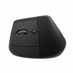 Logitech Lift Vertical Ασύρματο Εργονομικό Bluetooth Ποντίκι για Αριστερόχειρες Μαύρο