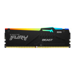 Kingston Fury Beast RGB DDR5 με Module 1x32GB και Ταχύτητα 5200 για Desktop Κωδικός KF552C40BBA-32