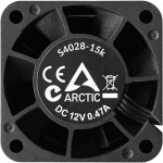 Arctic S4028-15K Case Fan 1500rpm / 19.23cfm Χωρίς Led Φωτισμό και Σύνδεση 4-Pin PWM