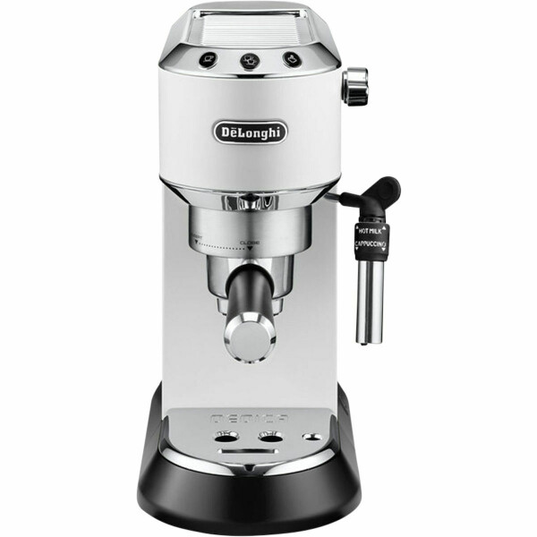 DeLonghi Dedica Pump Μηχανή Espresso 1300W Πίεσης 15bar Λευκή