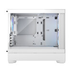 Fractal Design Pop Mini Air Gaming Mini Tower Κουτί Υπολογιστή με Πλαϊνό Παράθυρο και RGB Φωτισμό RGB White TG Clear