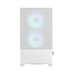 Fractal Design Pop Mini Air Gaming Mini Tower Κουτί Υπολογιστή με Πλαϊνό Παράθυρο και RGB Φωτισμό RGB White TG Clear
