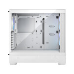 Fractal Design Pop Air Gaming Midi Tower Κουτί Υπολογιστή με Πλαϊνό Παράθυρο και RGB Φωτισμό RGB White TG Clear Tint