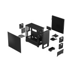 Fractal Design Pop Silent Midi Tower Κουτί Υπολογιστή Black Solid