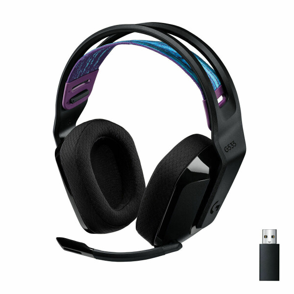 Logitech G535 Ασύρματο Over Ear Gaming Headset με σύνδεση USB for PC