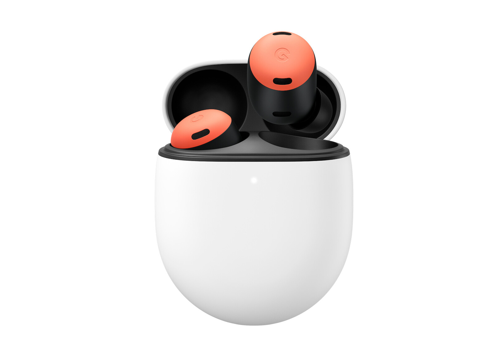 Google Pixel Buds Pro Bluetooth Handsfree Ακουστικά με Αντοχή στον Ιδρώτα και Θήκη Φόρτισης Coral
