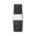 Fractal Design Focus 2 Gaming Midi Tower Κουτί Υπολογιστή με Πλαϊνό Παράθυρο RGB White