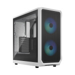 Fractal Design Focus 2 Gaming Midi Tower Κουτί Υπολογιστή με Πλαϊνό Παράθυρο RGB White