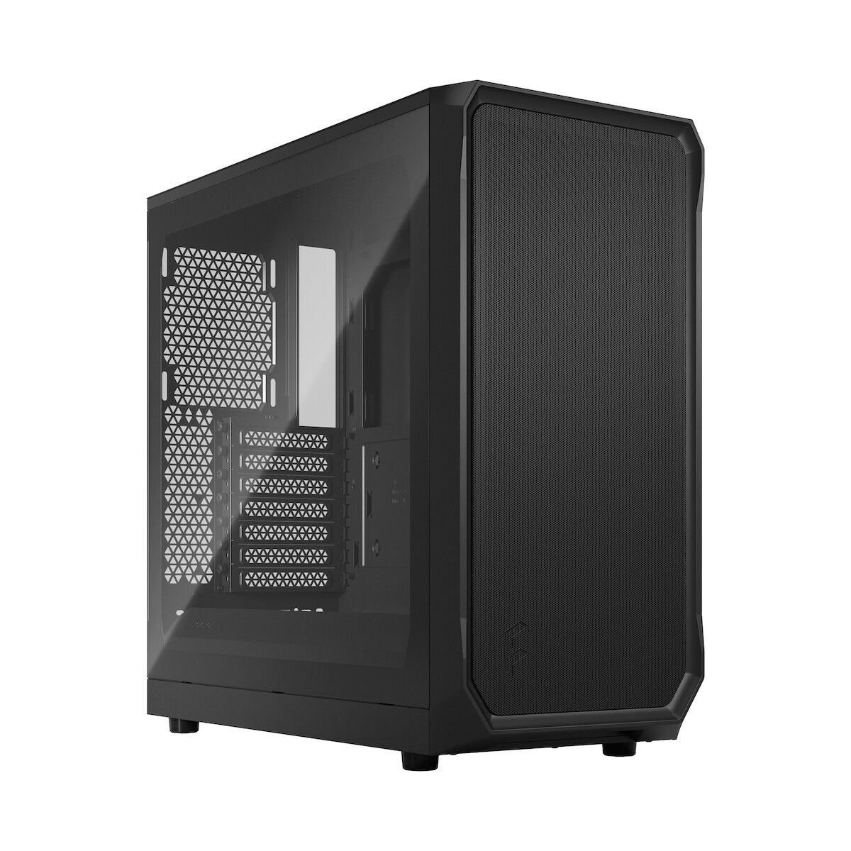 Fractal Design Focus 2 Gaming Midi Tower Κουτί Υπολογιστή με Πλαϊνό Παράθυρο Black TG