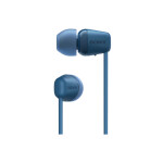 Sony WI-C100 In-ear Bluetooth Handsfree Ακουστικά με Αντοχή στον Ιδρώτα Μπλε