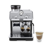 DeLonghi La Specialista Arte Αυτόματη Μηχανή Espresso 1400W Πίεσης 15bar με Μύλο Άλεσης Ασημί