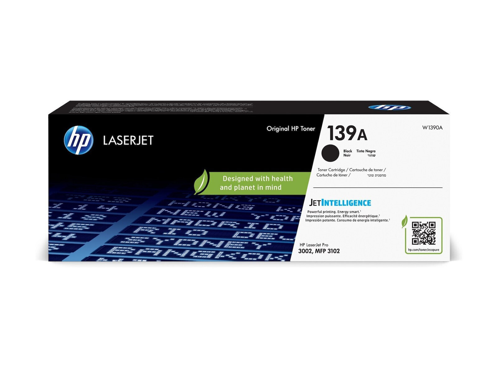 HP 139A Γνήσιο Toner Laser Εκτυπωτή Μαύρο 1500 Σελίδων W1390A