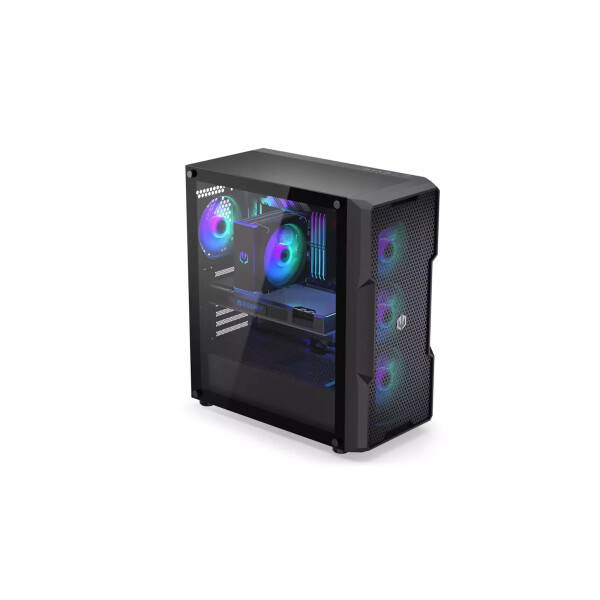 Endorfy Regnum 400 ARGB Gaming Midi Tower Κουτί Υπολογιστή με Πλαϊνό Παράθυρο Μαύρο