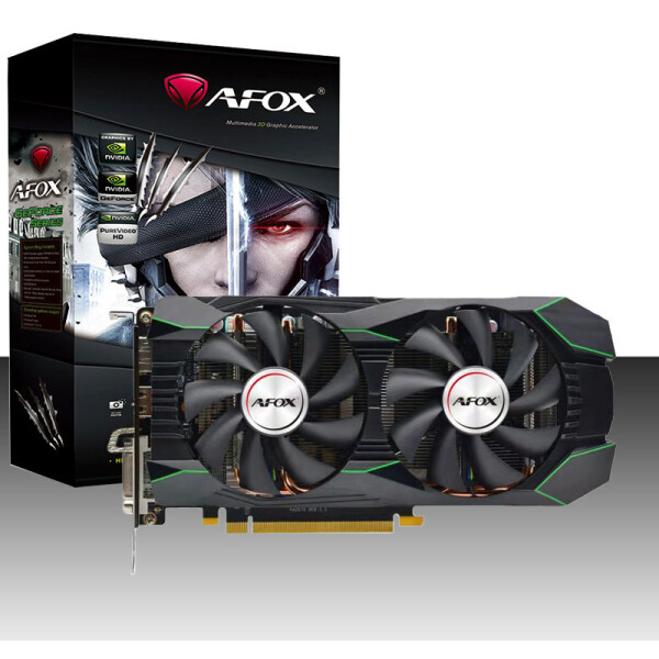 Afox GeForce GTX 1660 Ti 6GB GDDR6 Κάρτα Γραφικών Κωδικός AF1660TI-6144D6H4