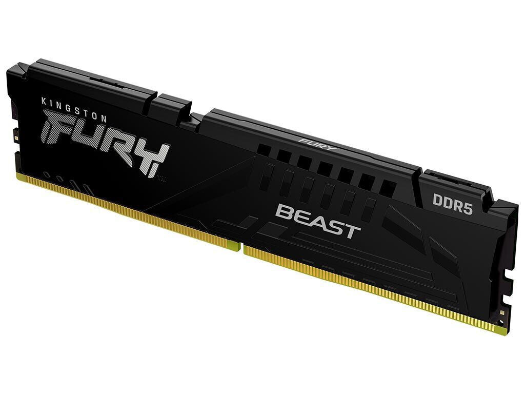 Kingston Fury Beast DDR5 με Module 1x8GB και Ταχύτητα 5600 για Desktop Κωδικός KF556C36BBE-8