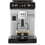 DeLonghi Eletta Explore Αυτόματη Μηχανή Espresso 1450W Πίεσης 19bar για Cappuccino με Μύλο Άλεσης Titanium